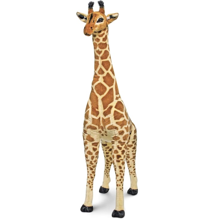 Peluche géante girafe moutarde - 80 cm de Noukies sur allobébé