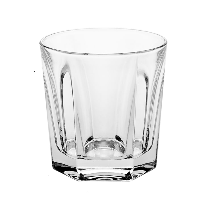 Lot de 6 verres à whisky   25 cl en cristal  transparent