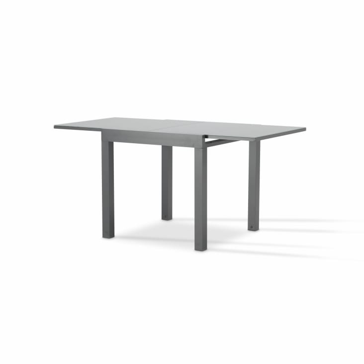 Table de jardin en aluminium gris anthracite 160/80×80 cm TOKYO