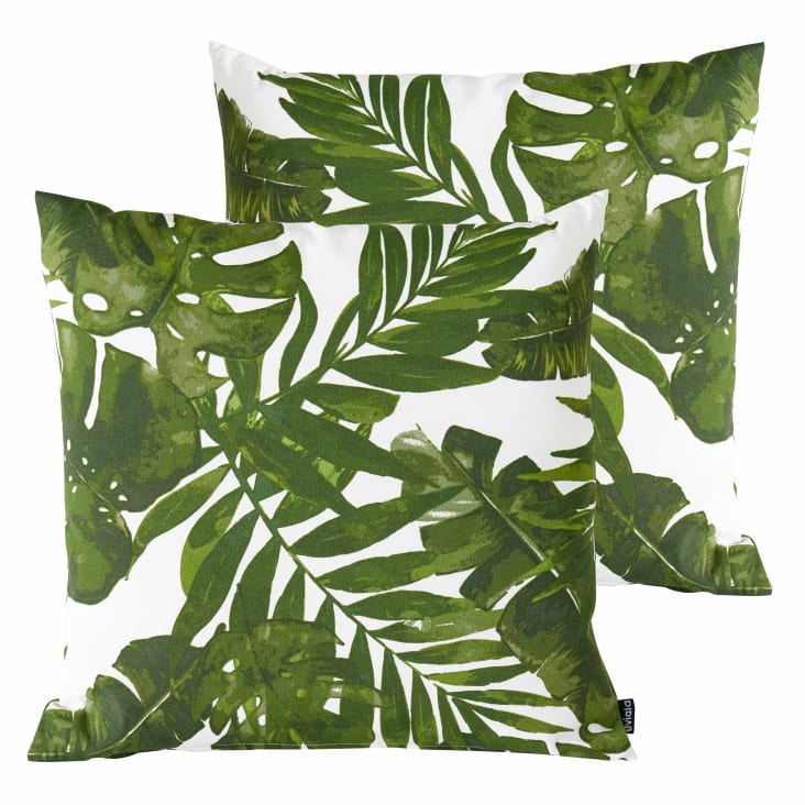 LVTXIII - Set di 4 cuscini per sedie da giardino, 40 x 47 cm, design colorato, per interni ed esterni, mobili da giardino, casa, colore: corallo