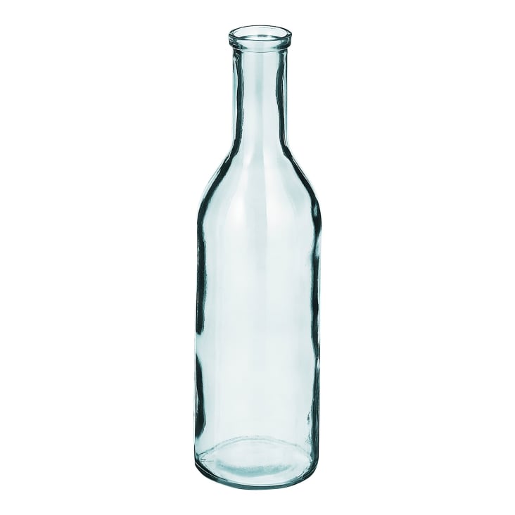 Vase bouteille en verre recyclé H50