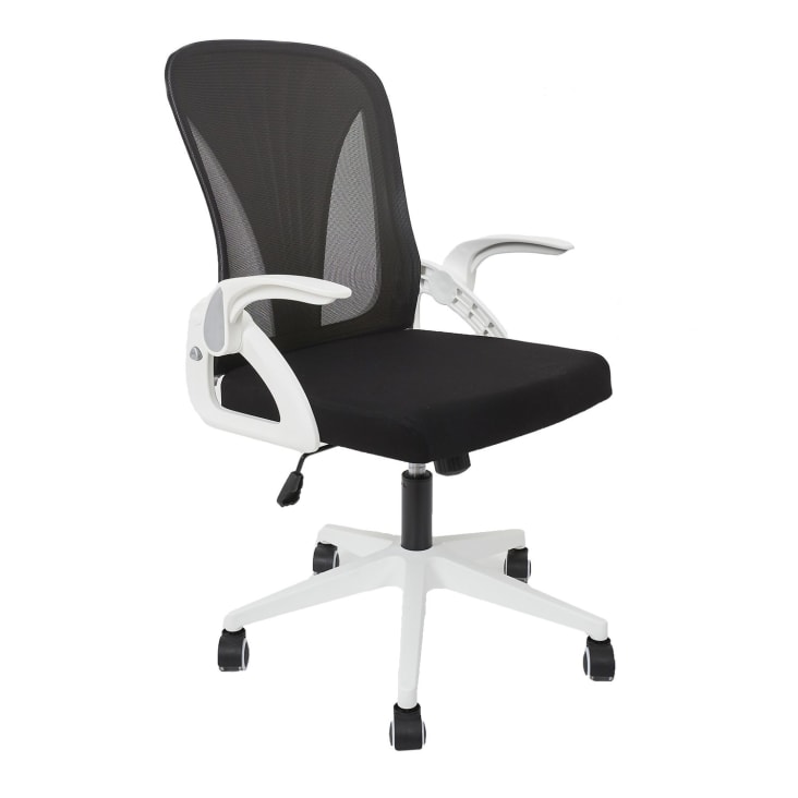 Chaise de bureau ergonomique - Chaises de bureau de bureau avec accoudoirs  rabattables
