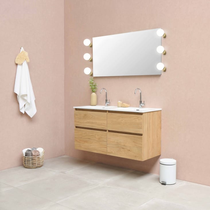 Lampada da parete per bagno Jorien con sfera di vetro SKLUM
