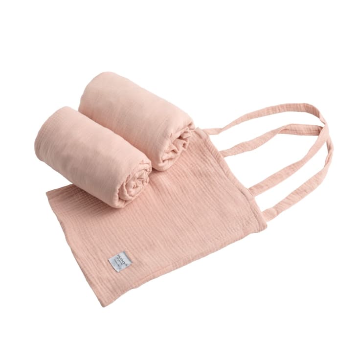 Lot De 2 Draps-housses Pour Lit Bébé 140 X 70 Cm - 100% Coton Jersey Doux Et Hypoallergénique, élastique Sur Tout Le Tour