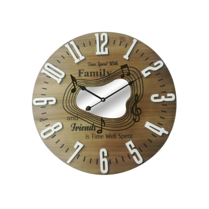 Horloge murale ALBA HORMILENA - Design moderne, quartz précis