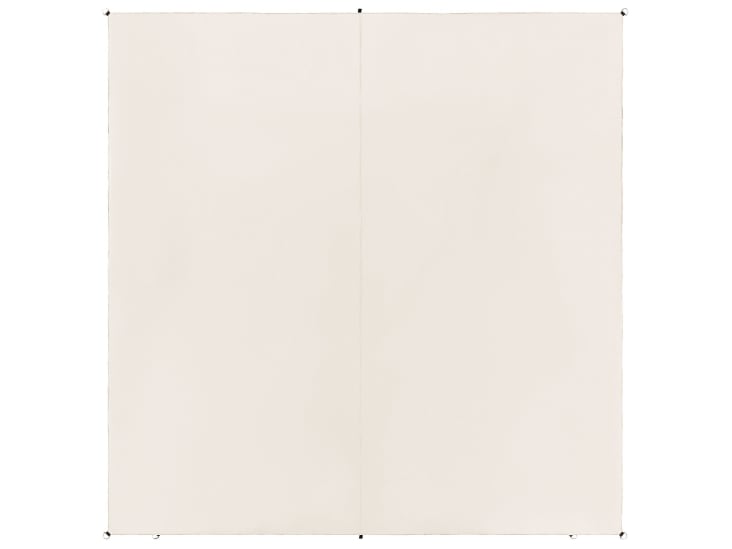 Sonnensegel aus Stoff, 300 x 300, weiß Lukka Maisons du Monde