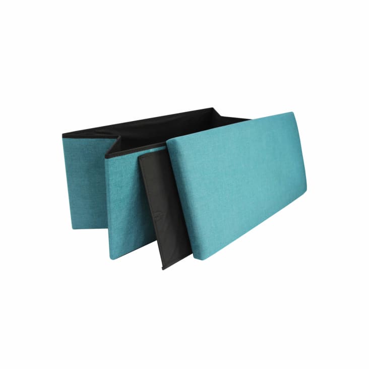 Maison Exclusive - Sgabello Contenitore Pieghevole Gatto Marrone Scuro in Tessuto | Leroy Merlin