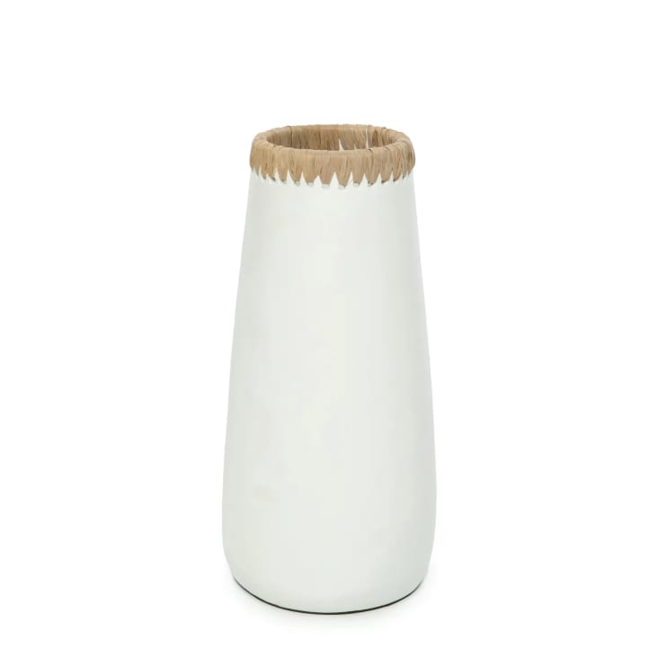 Vaso in terracotta - Bianco - HOME