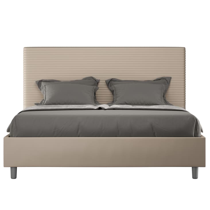 Letto Matrimoniale 160x190 cm Senza Rete Mados Blu