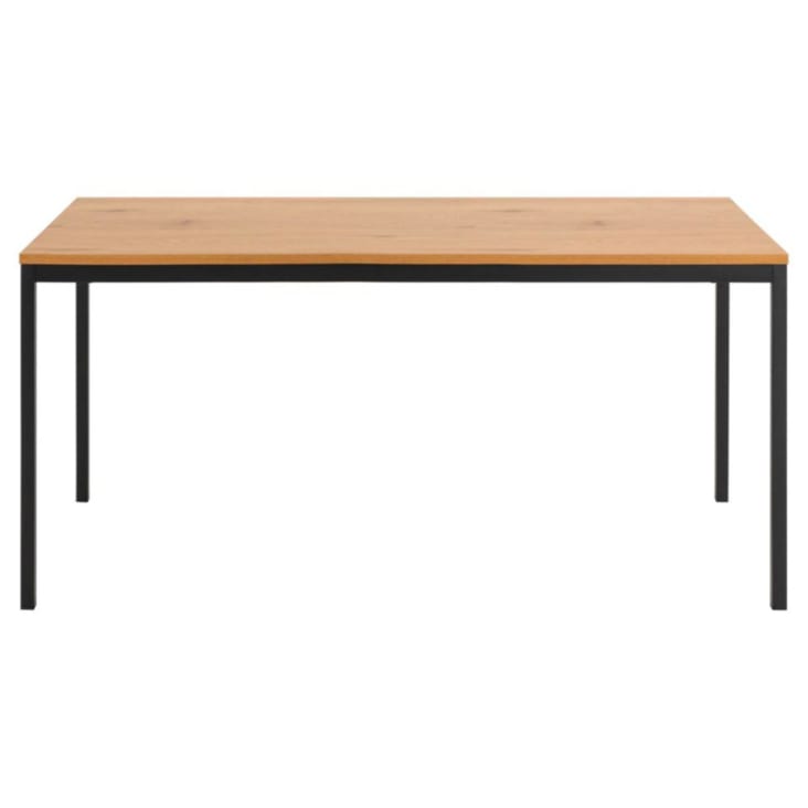 Tuzi - Table à manger en bois et métal 180x90 cm - Drawer