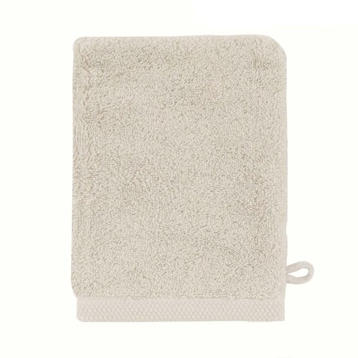 Gant De Toilette En Coton Beige Gazelle 16x21 ESSENTIEL Maisons Du Monde