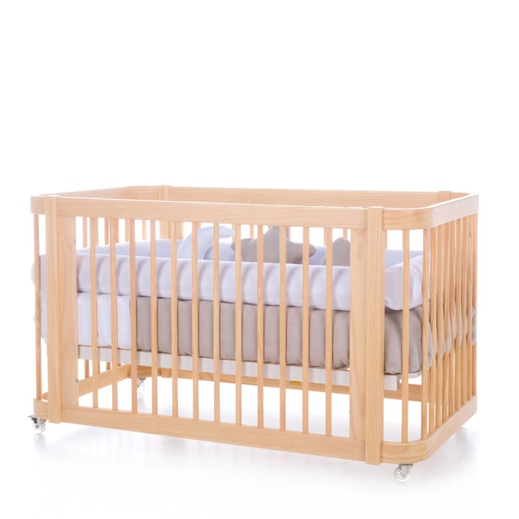 Cuna - cama para bebé (3en1) madera de 70x140 cm CREA DUE