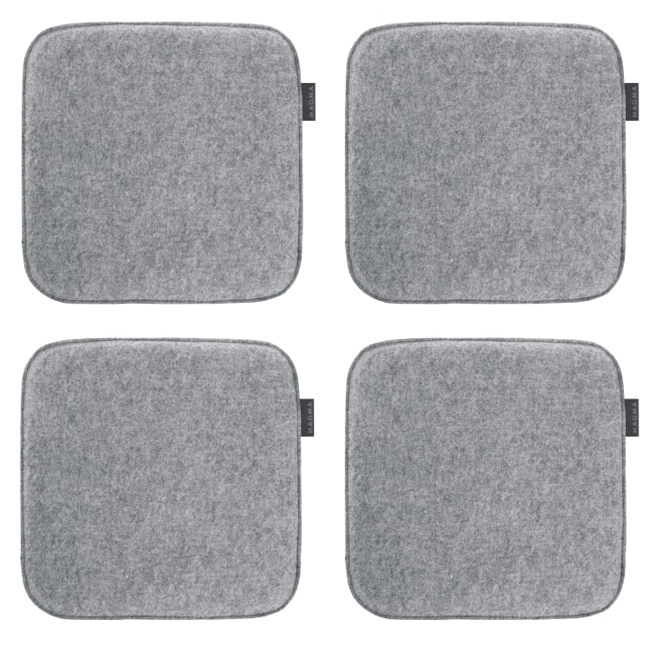 Housse de galette gris pour chaise napoléon - Protege les galettes en  similicuir ou velours