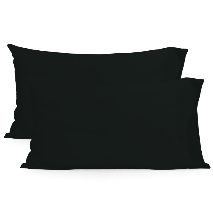 Funda de almohada Räsymatto 50x60 cm negro y blanco - Nórdika