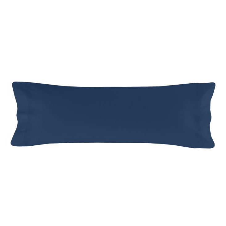 Funda de almohada 100% Algodón Azul marino 45x110 [Cama 90] BASIC