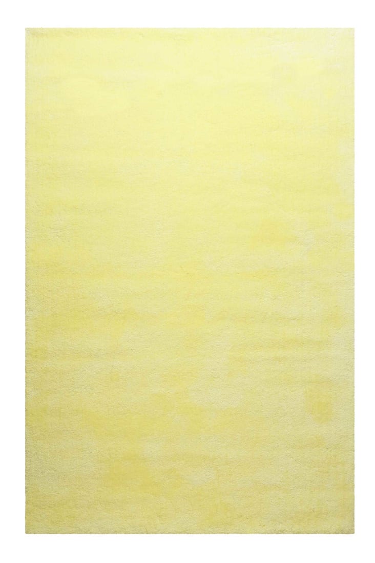 Tappeto giallo in microfibra densa 200x290 cm Pisa