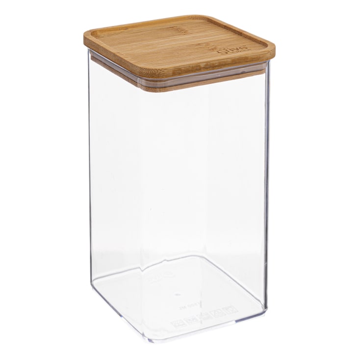 Set de 3 boîtes alimentaires en verre avec couvercles hermétiques – 0.6l +  1l + 1.5L
