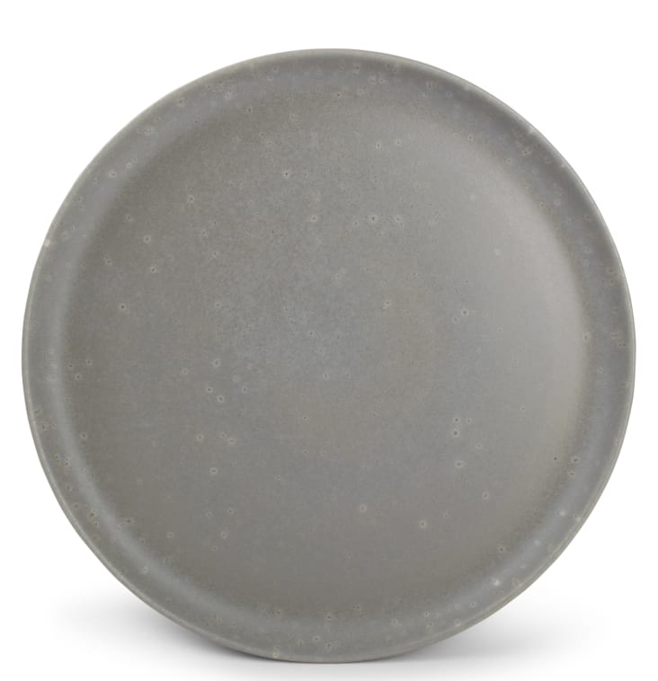 Assiette plate 27cm gris - Lot de 4
