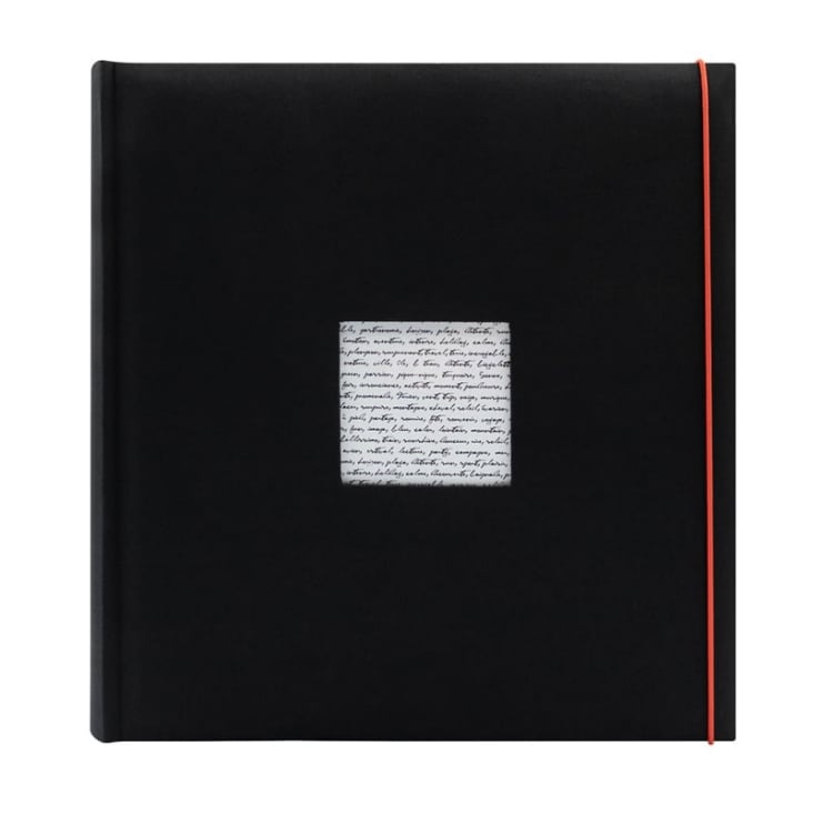 Album photo pochettes noir 200 photos 11,5x15 cm LINEA