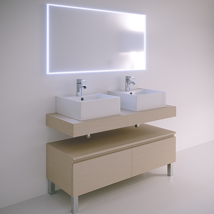 Miroir LED 120x60 cm NOVA