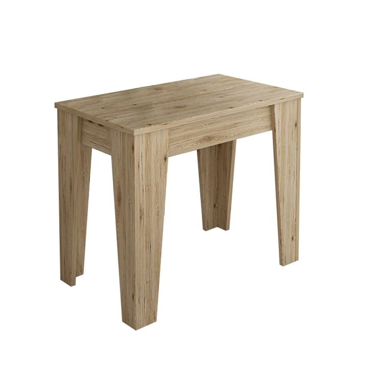 Tavolo consolle allungabile in legno massello di sheesham 2/6 persone, l  40/160 cm Stockholm