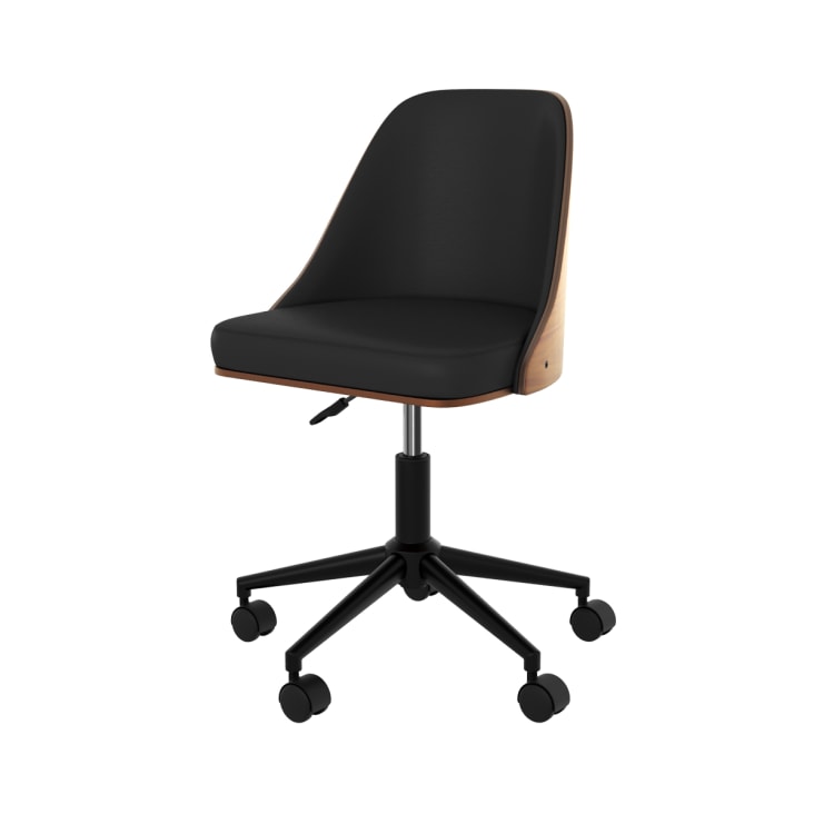 Tapis de chaise de bureau, protecteur de sol - coloris noir