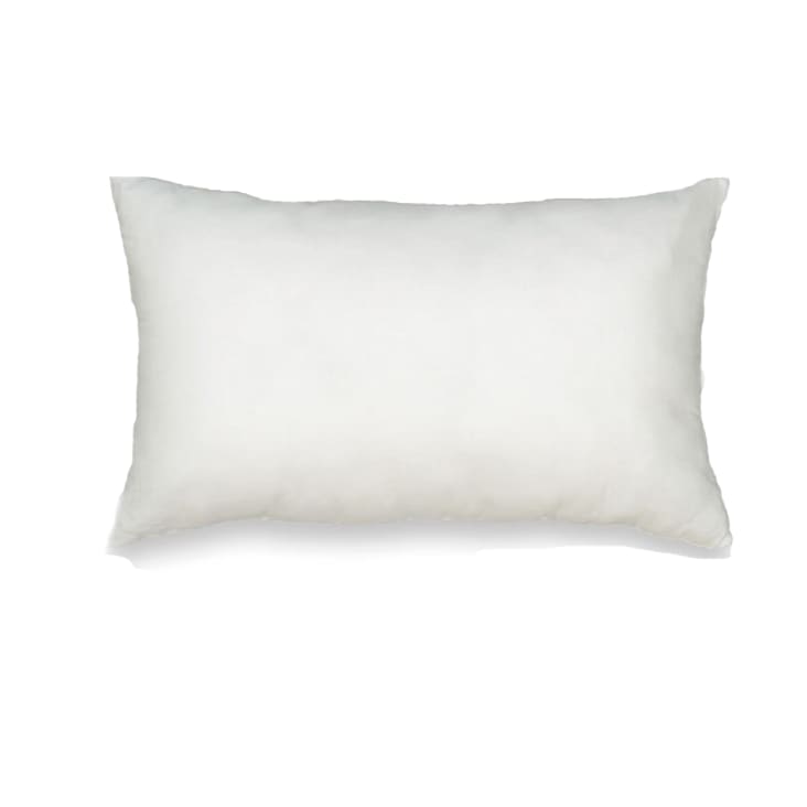 Coussin de garnissage en coloris blanc polyester blanc 45x70 cm