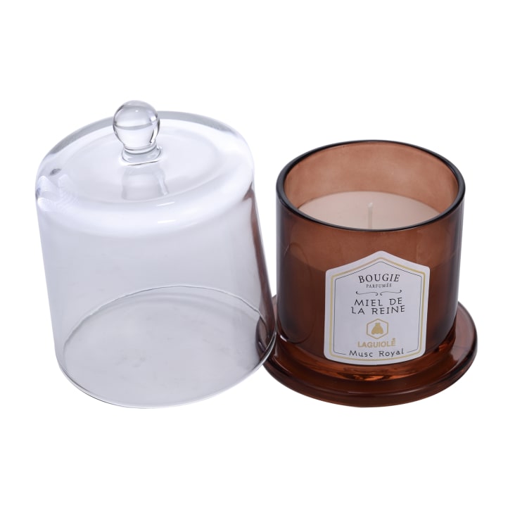 LAGUIOLE - Bougie parfumée au miel et musc blanc - décoration - 200g