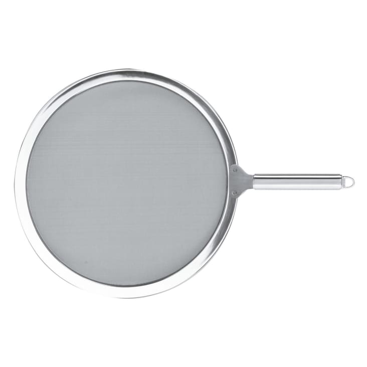 Set De 3 écrans Anti-projections En Inox Pour Poêles - 20cm, 25cm, 29cm Avec Dessous-de-plat Silicone