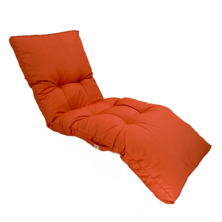 Materassino per lettino prendisole in poliestere 185x55 cm arancione
