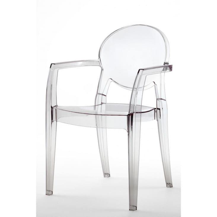Chaise design en plastique transparent Igloo