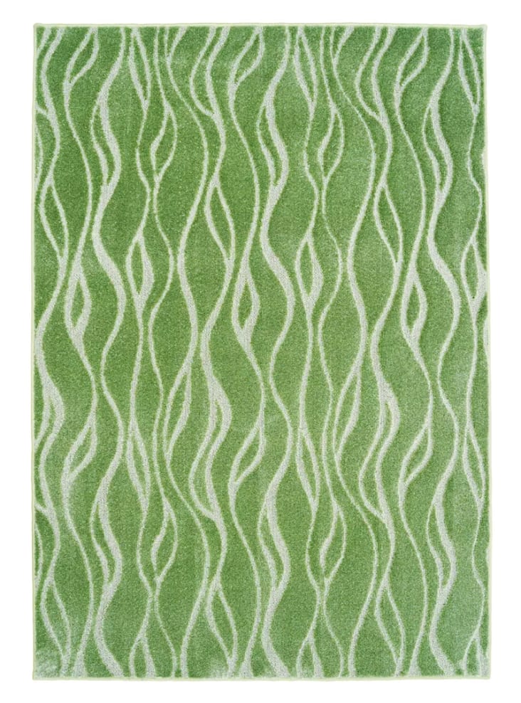 Tappeto rettangolare 100% poliammide verde 200x300 cm ELIZABETH