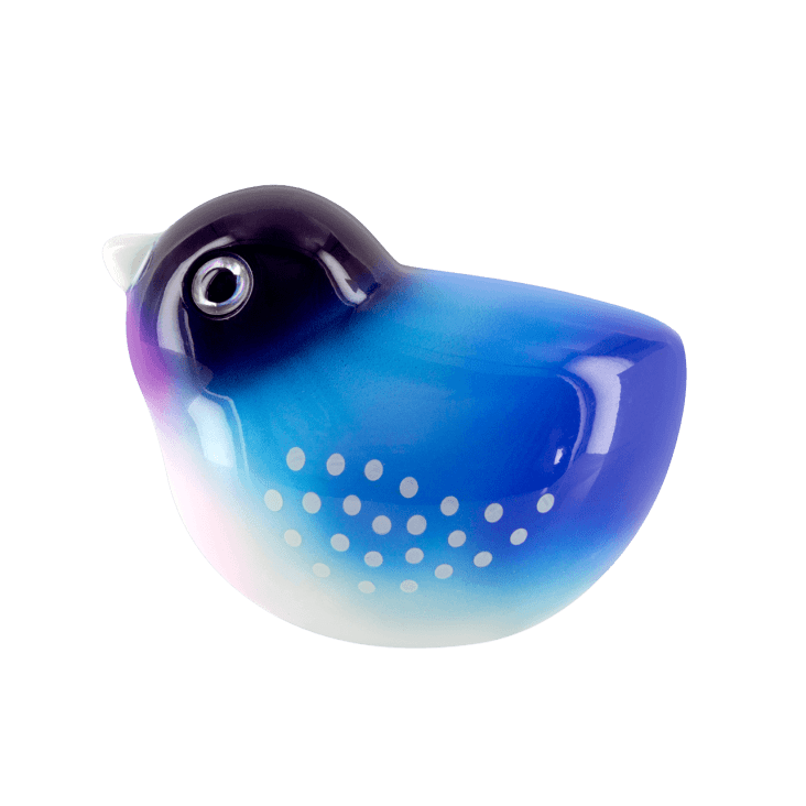 Tableau en verre oiseaux du jardin Esschert Design
