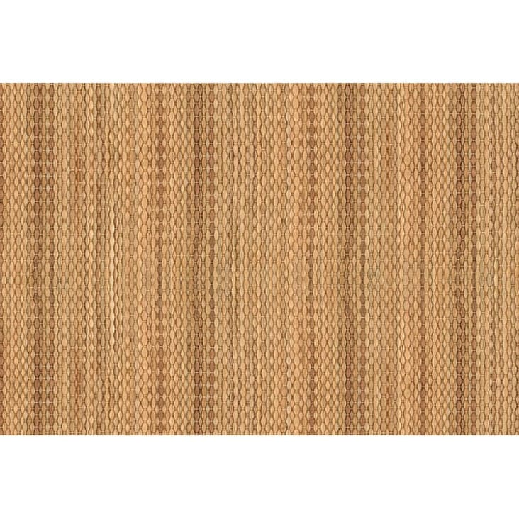 Alfombra de bambú natural marrón 200x300cm Bambu