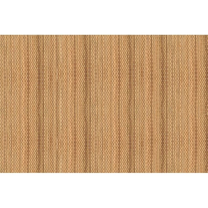 Alfombra modelo Rustic, de fibra sintética sin pelo. color taupe 70x400 cm