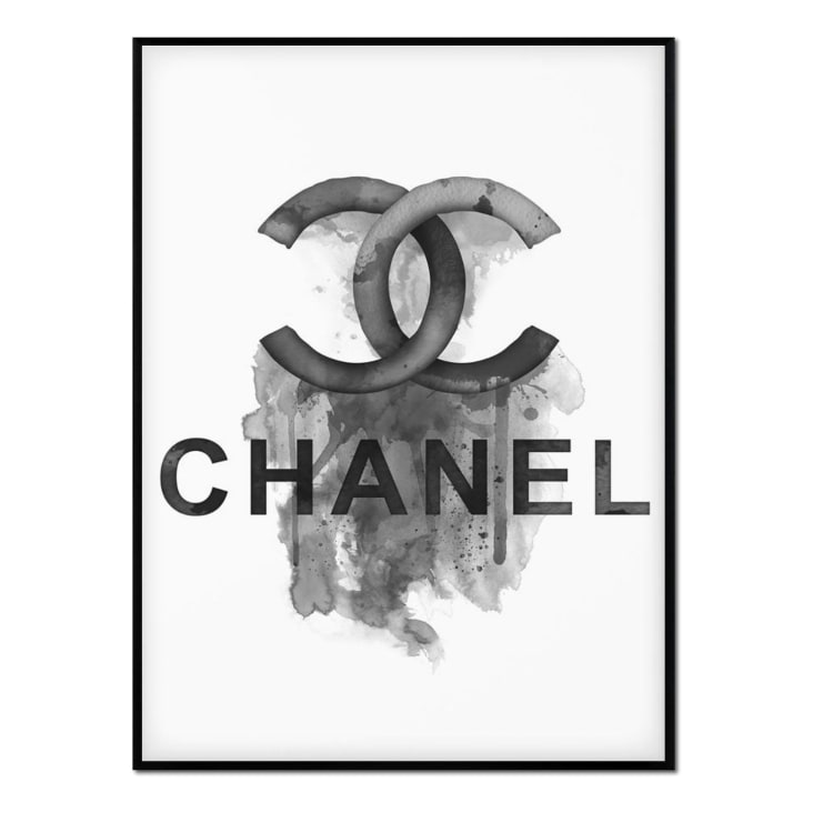 Illustration artistiques  Chanel model  Europosters