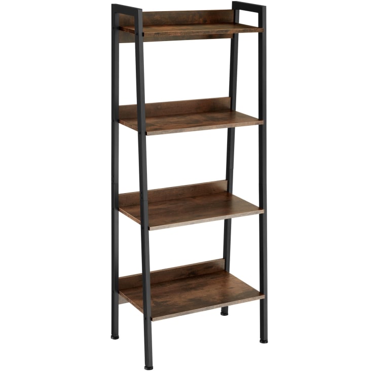 Scaffale a scala 4 livelli con cassetto DETROIT design industriale