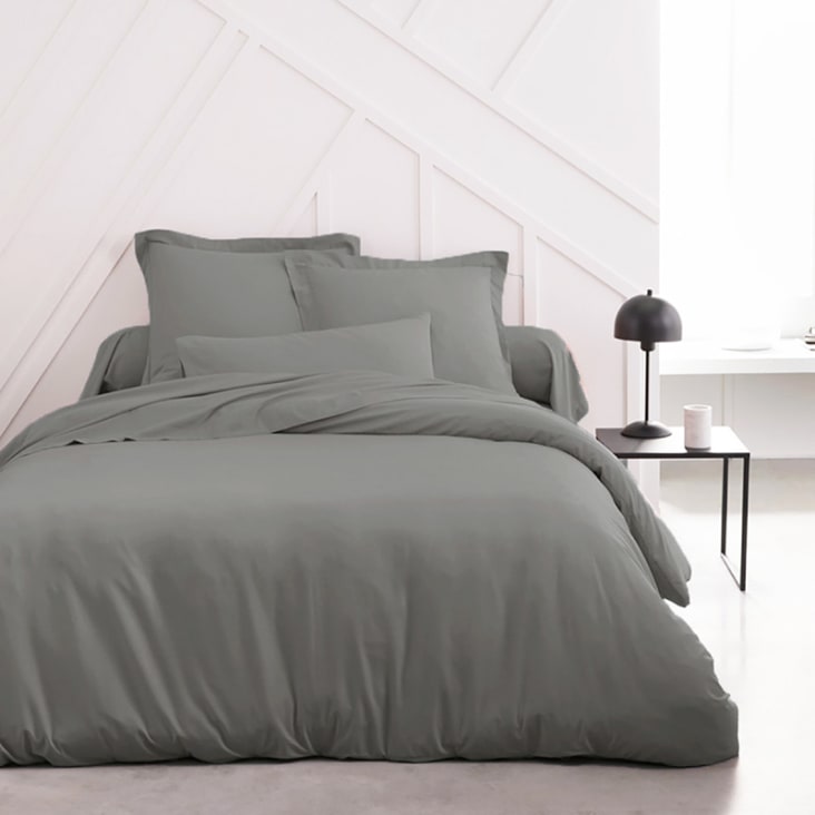 Funda nórdica cama de color plata/gris de MYC ESSENTIALS | Maisons