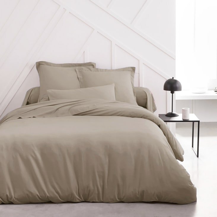 Funda nórdica cama de 105cm color beige/lino de MYC ESSENTIALS | Maisons du Monde