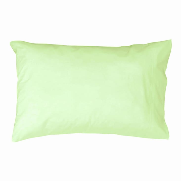Funda de almohada 105cm 100% algodón Verde MEVAK DORMITORIO