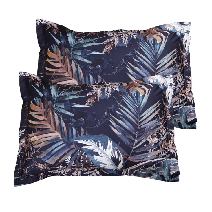 2 Federe 50x70 Cm In Cotone 57 Fili - Blu Turchese, Morbide E Traspiranti - Foto 14