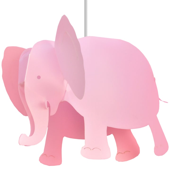 Lámpara de Escritorio Led Elefante Rosa 