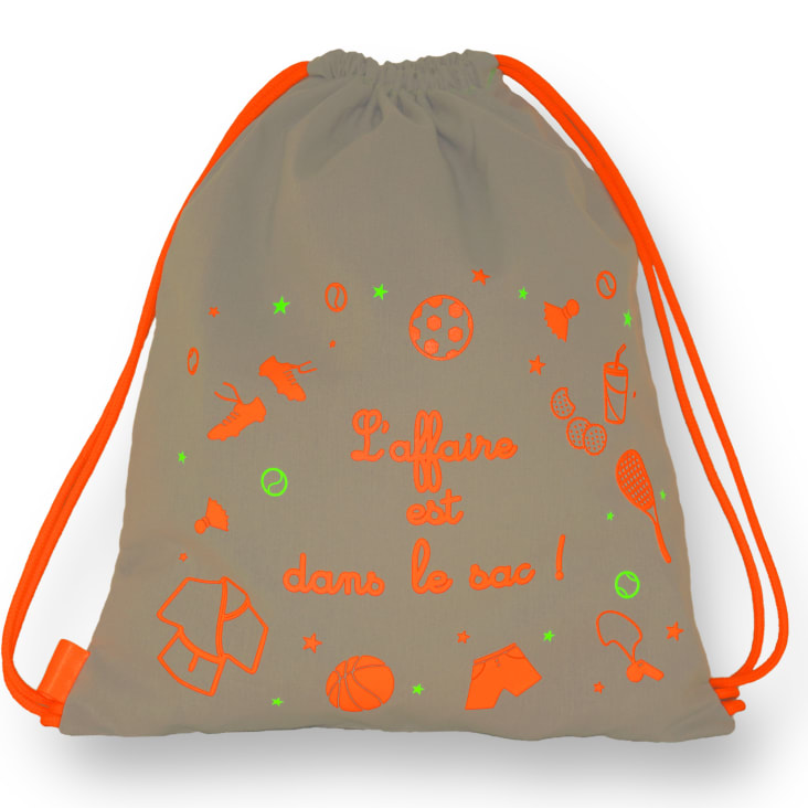 ISAOA Zaino e borsa per il pranzo con motivo floreale con volpe, set