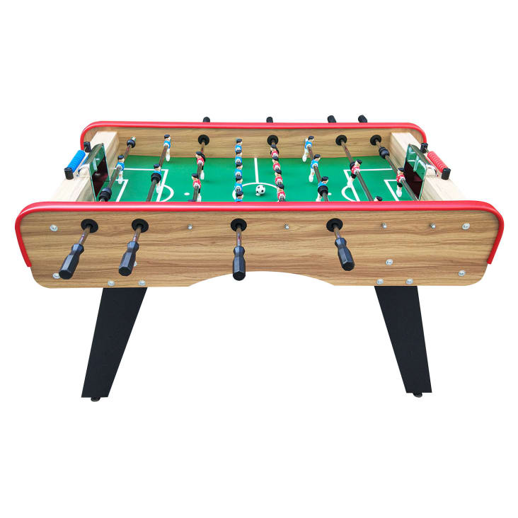 Ancien Baby-foot En Bois SAMUD - Modèle Pliable Des Années 50 - À Rénover