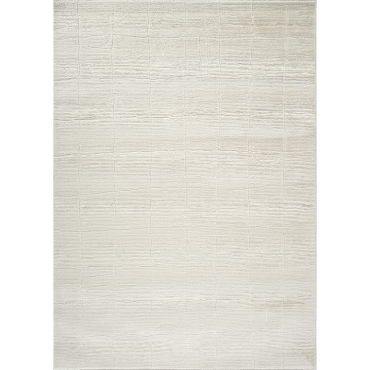 Safavieh Evoke Collection Avorio e Azzurro Tappeto, Polipropilene, Ivory And Light Blue, 2'2 x 7