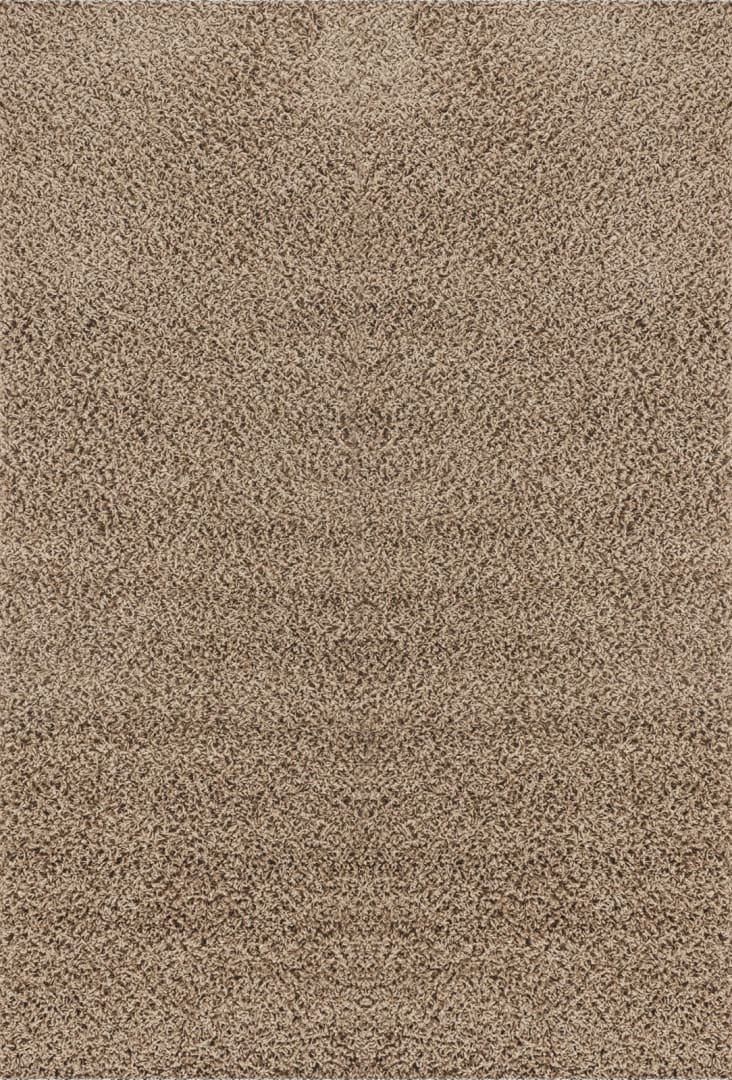 Tappeto Shaggy Moderno Beige Scuro 200x290 Lilly