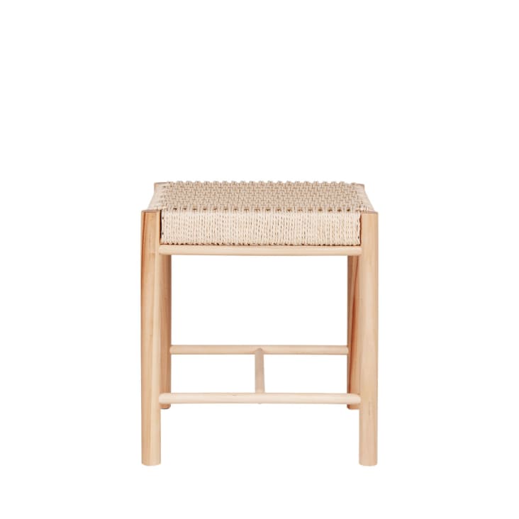 Tabouret Bois et Corde 