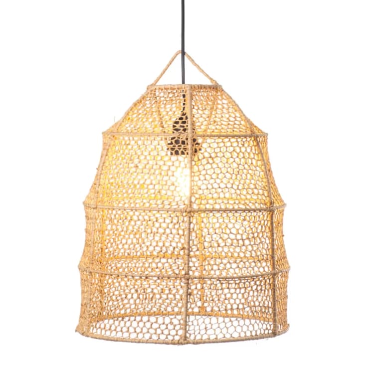 Lampe à poser en raphia Kech - Cely et Zya - Déco Chambéry, Artisanat