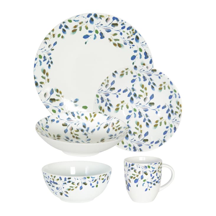 Assiette creuse porcelaine blanche - D 23,5 cm - Tivoli