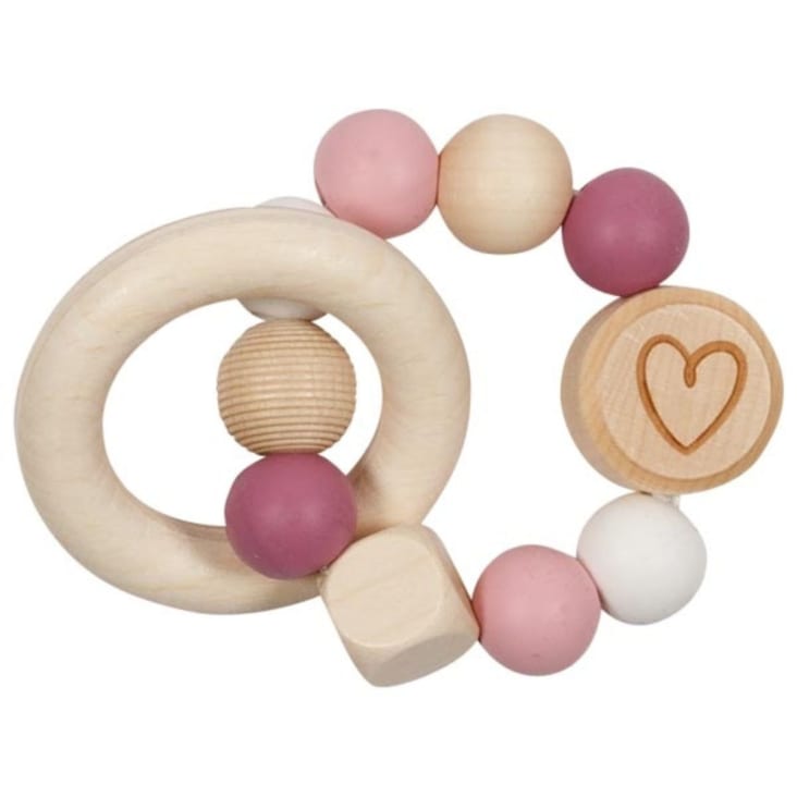 Sonaglio In Legno Con Cricchetto – Giocattolo Musicale Educativo Per Bambini, Strumento Ritmico Messicano